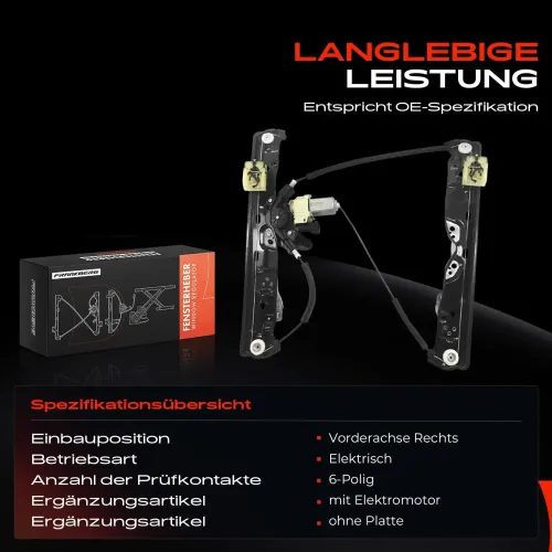 Fensterheber vorne rechts Frankberg 5481FB0044495 Bild Fensterheber vorne rechts Frankberg 5481FB0044495