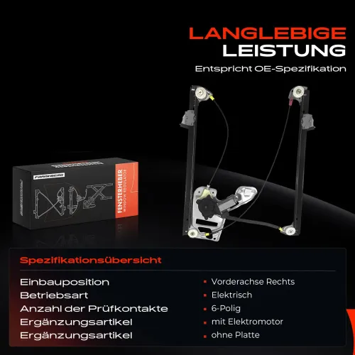 Fensterheber vorne rechts Frankberg 5481FB0044510 Bild Fensterheber vorne rechts Frankberg 5481FB0044510