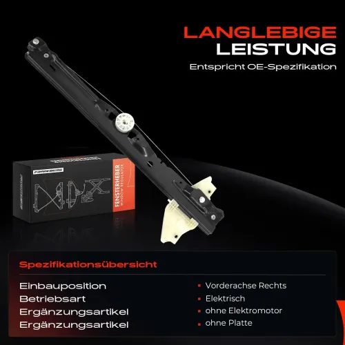 Fensterheber vorne rechts Frankberg 5481FB0044531 Bild Fensterheber vorne rechts Frankberg 5481FB0044531