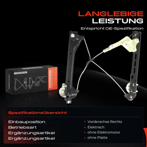 Fensterheber vorne rechts Frankberg 5481FB0044557 Bild Fensterheber vorne rechts Frankberg 5481FB0044557