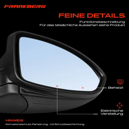 Außenspiegel Außenspiegel rechts Frankberg 5481FB0044570 Bild Außenspiegel Außenspiegel rechts Frankberg 5481FB0044570