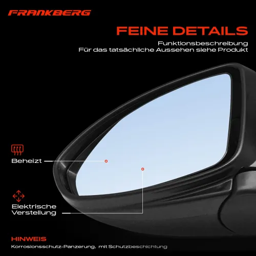 Außenspiegel Außenspiegel links Frankberg 5481FB0044572 Bild Außenspiegel Außenspiegel links Frankberg 5481FB0044572