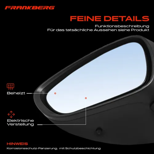 Außenspiegel Außenspiegel links Frankberg 5481FB0044615 Bild Außenspiegel Außenspiegel links Frankberg 5481FB0044615