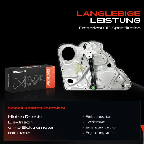 Fensterheber hinten rechts Frankberg 5481FB0044616 Bild Fensterheber hinten rechts Frankberg 5481FB0044616