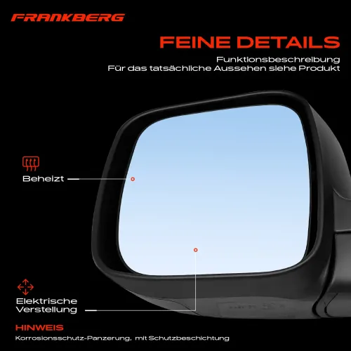 Außenspiegel Außenspiegel links Frankberg 5481FB0044660 Bild Außenspiegel Außenspiegel links Frankberg 5481FB0044660