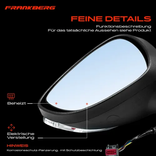 Außenspiegel Außenspiegel links Frankberg 5481FB0044665 Bild Außenspiegel Außenspiegel links Frankberg 5481FB0044665