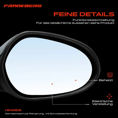 Außenspiegel Außenspiegel rechts Frankberg 5481FB0044671 Bild Außenspiegel Außenspiegel rechts Frankberg 5481FB0044671