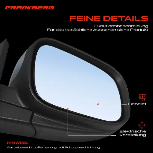 Außenspiegel Außenspiegel rechts Frankberg 5481FB0044691 Bild Außenspiegel Außenspiegel rechts Frankberg 5481FB0044691