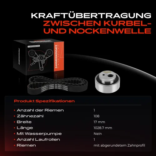 Zahnriemensatz Frankberg 5481FB0044723 Bild Zahnriemensatz Frankberg 5481FB0044723