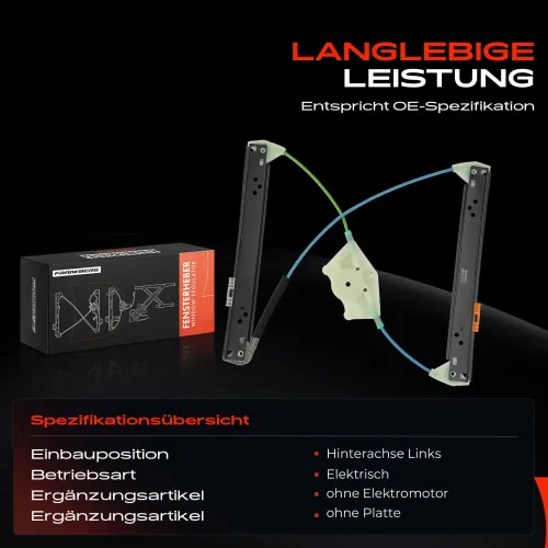 Fensterheber hinten links Frankberg 5481FB0044798 Bild Fensterheber hinten links Frankberg 5481FB0044798