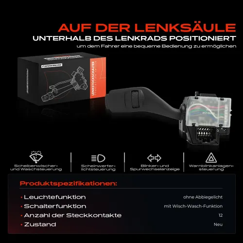 Lenkstockschalter Frankberg 5481FB0044868 Bild Lenkstockschalter Frankberg 5481FB0044868