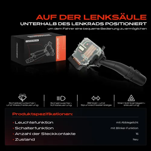 Lenkstockschalter Frankberg 5481FB0044871 Bild Lenkstockschalter Frankberg 5481FB0044871