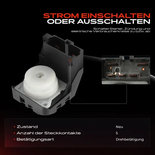 Zünd-/Startschalter Frankberg 5481FB0044873 Bild Zünd-/Startschalter Frankberg 5481FB0044873