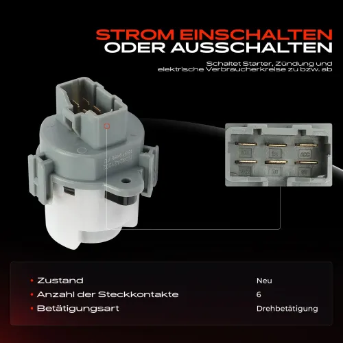 Zünd-/Startschalter Frankberg 5481FB0044879 Bild Zünd-/Startschalter Frankberg 5481FB0044879