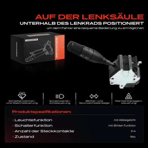 Lenkstockschalter Frankberg 5481FB0044883 Bild Lenkstockschalter Frankberg 5481FB0044883