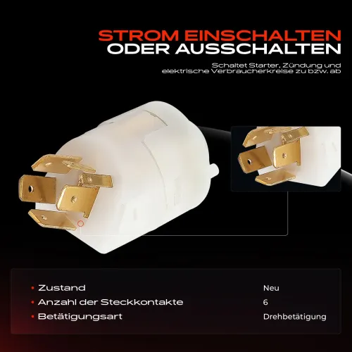 Zünd-/Startschalter Frankberg 5481FB0044902 Bild Zünd-/Startschalter Frankberg 5481FB0044902