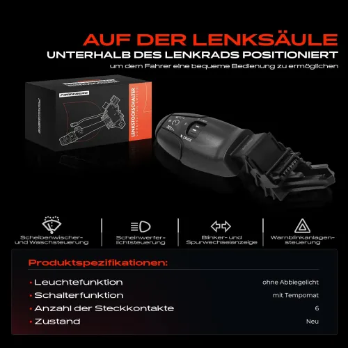 Lenkstockschalter Frankberg 5481FB0044910 Bild Lenkstockschalter Frankberg 5481FB0044910