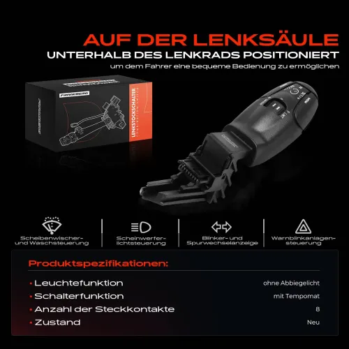 Lenkstockschalter Frankberg 5481FB0044911 Bild Lenkstockschalter Frankberg 5481FB0044911