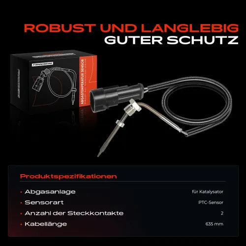 Sensor, Abgastemperatur Frankberg 5481FB0044924 Bild Sensor, Abgastemperatur Frankberg 5481FB0044924