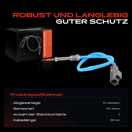 Sensor, Abgastemperatur Frankberg 5481FB0044931 Bild Sensor, Abgastemperatur Frankberg 5481FB0044931