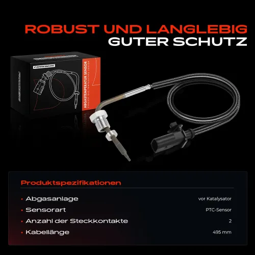 Sensor, Abgastemperatur Frankberg 5481FB0044948 Bild Sensor, Abgastemperatur Frankberg 5481FB0044948