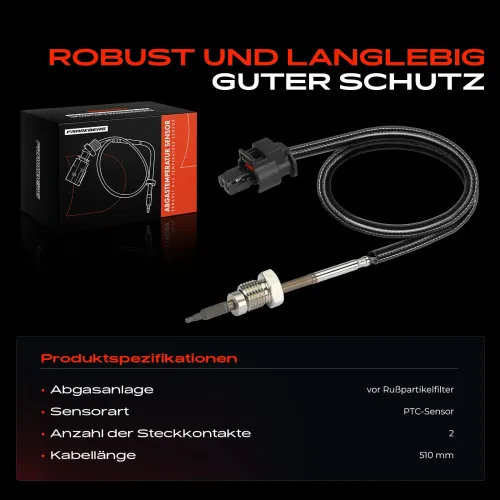 Sensor, Abgastemperatur Frankberg 5481FB0044954 Bild Sensor, Abgastemperatur Frankberg 5481FB0044954