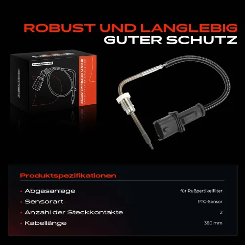 Sensor, Abgastemperatur Frankberg 5481FB0044962 Bild Sensor, Abgastemperatur Frankberg 5481FB0044962