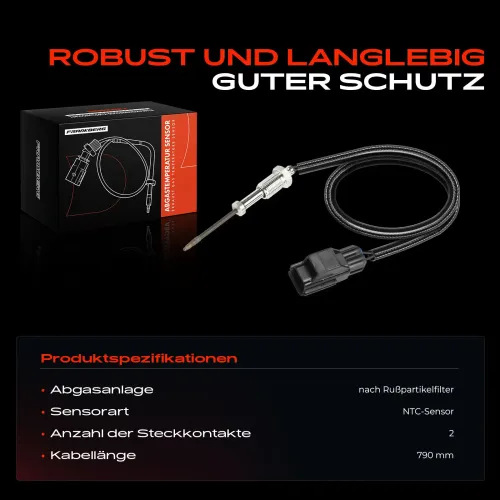 Sensor, Abgastemperatur Frankberg 5481FB0044973 Bild Sensor, Abgastemperatur Frankberg 5481FB0044973