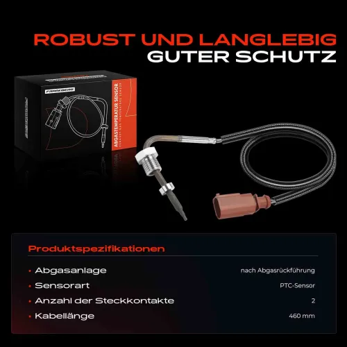 Sensor, Abgastemperatur Frankberg 5481FB0044974 Bild Sensor, Abgastemperatur Frankberg 5481FB0044974