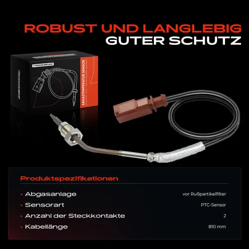 Sensor, Abgastemperatur Frankberg 5481FB0044980 Bild Sensor, Abgastemperatur Frankberg 5481FB0044980