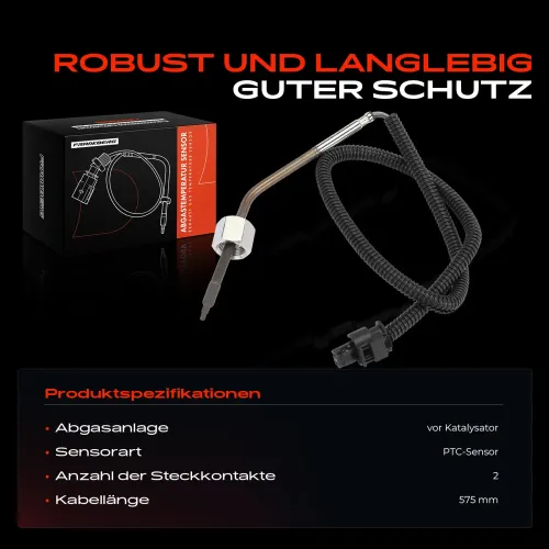 Sensor, Abgastemperatur Frankberg 5481FB0044984 Bild Sensor, Abgastemperatur Frankberg 5481FB0044984