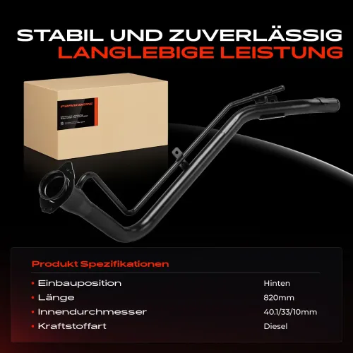 Einfüllstutzen, Kraftstofftank Frankberg 5481FB0045017 Bild Einfüllstutzen, Kraftstofftank Frankberg 5481FB0045017