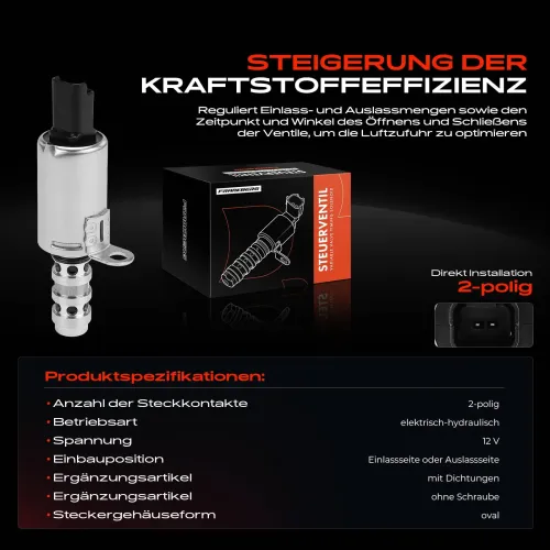 Steuerventil, Nockenwellenverstellung 12 V Frankberg 5481FB0045104 Bild Steuerventil, Nockenwellenverstellung 12 V Frankberg 5481FB0045104
