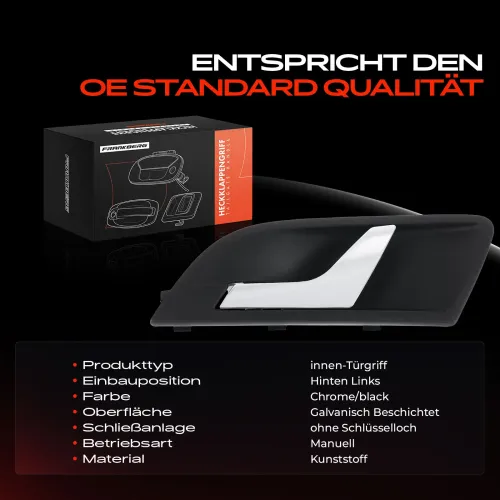 Türaußengriff hinten links Frankberg 5481FB0045331 Bild Türaußengriff hinten links Frankberg 5481FB0045331