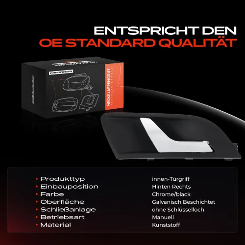 Türaußengriff hinten rechts Frankberg 5481FB0045333 Bild Türaußengriff hinten rechts Frankberg 5481FB0045333