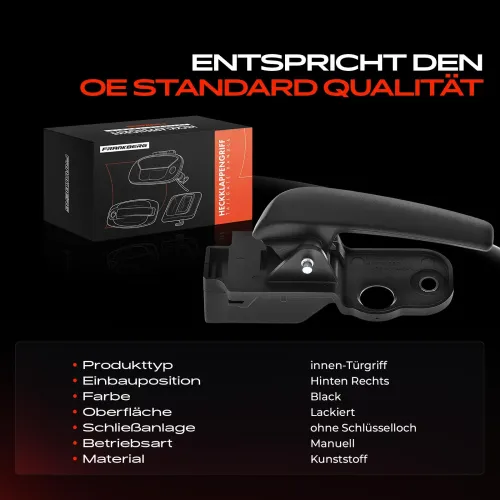 Türaußengriff hinten rechts Frankberg 5481FB0045395 Bild Türaußengriff hinten rechts Frankberg 5481FB0045395