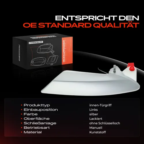 Türaußengriff links Frankberg 5481FB0045419 Bild Türaußengriff links Frankberg 5481FB0045419