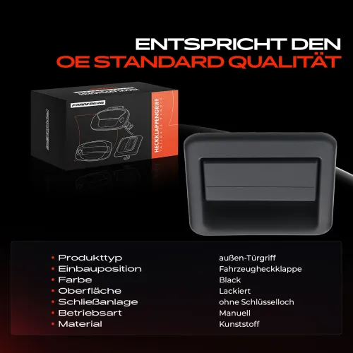 Türaußengriff Fahrzeugheckklappe Frankberg 5481FB0045460 Bild Türaußengriff Fahrzeugheckklappe Frankberg 5481FB0045460
