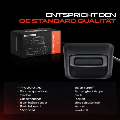 Türaußengriff Fahrzeugheckklappe Frankberg 5481FB0045471 Bild Türaußengriff Fahrzeugheckklappe Frankberg 5481FB0045471