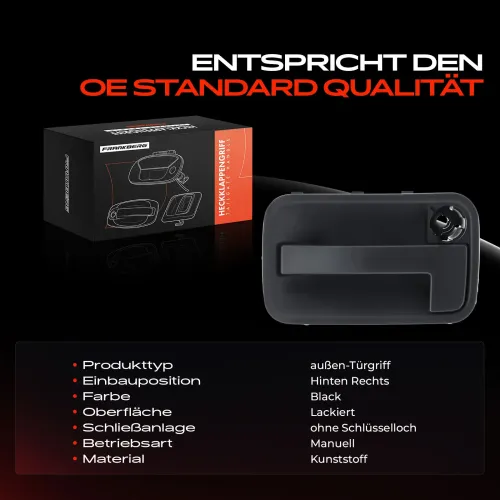 Türaußengriff rechts Frankberg 5481FB0045476 Bild Türaußengriff rechts Frankberg 5481FB0045476