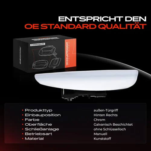 Türaußengriff hinten rechts Frankberg 5481FB0045512 Bild Türaußengriff hinten rechts Frankberg 5481FB0045512