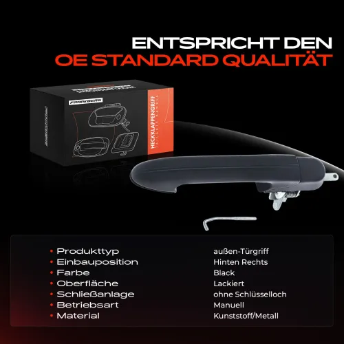 Türaußengriff hinten rechts Frankberg 5481FB0045567 Bild Türaußengriff hinten rechts Frankberg 5481FB0045567