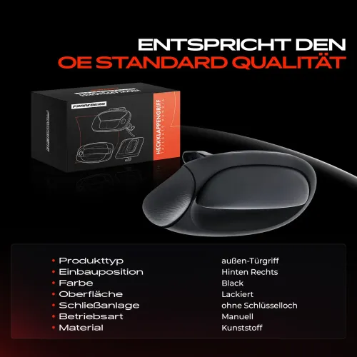 Türaußengriff hinten rechts Frankberg 5481FB0045587 Bild Türaußengriff hinten rechts Frankberg 5481FB0045587