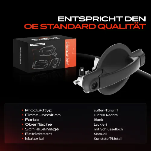 Türaußengriff hinten rechts Frankberg 5481FB0045605 Bild Türaußengriff hinten rechts Frankberg 5481FB0045605