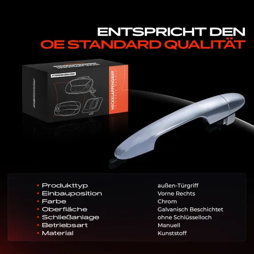 Türaußengriff vorne rechts Frankberg 5481FB0045614 Bild Türaußengriff vorne rechts Frankberg 5481FB0045614