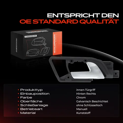 Türaußengriff hinten rechts Frankberg 5481FB0045622 Bild Türaußengriff hinten rechts Frankberg 5481FB0045622