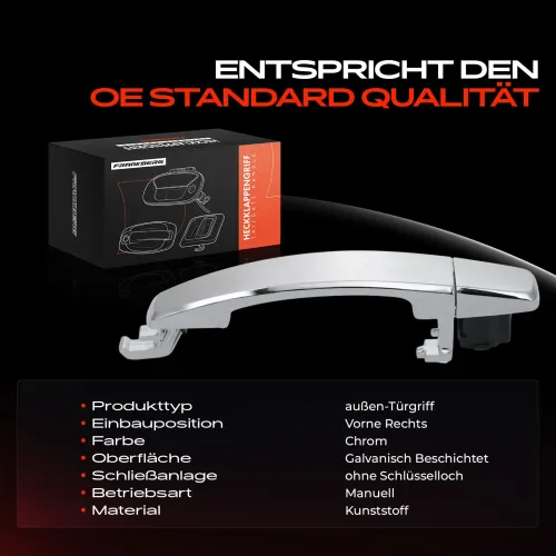 Türaußengriff rechts Frankberg 5481FB0045650 Bild Türaußengriff rechts Frankberg 5481FB0045650