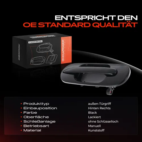 Türaußengriff hinten rechts Frankberg 5481FB0045677 Bild Türaußengriff hinten rechts Frankberg 5481FB0045677