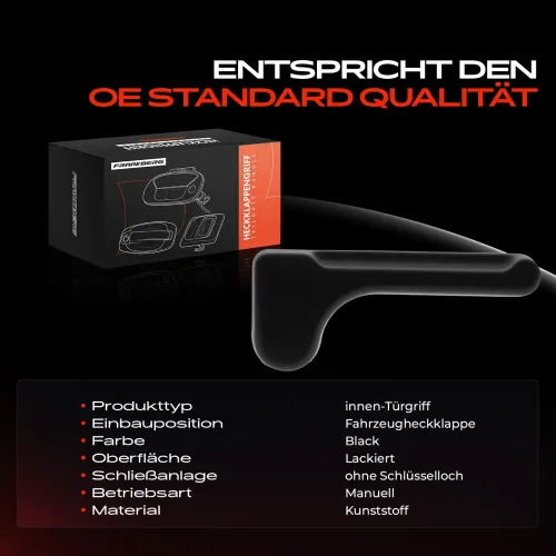 Türaußengriff Fahrzeugheckklappe Frankberg 5481FB0045811 Bild Türaußengriff Fahrzeugheckklappe Frankberg 5481FB0045811