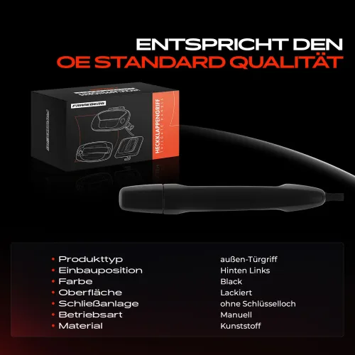 Türaußengriff hinten links Frankberg 5481FB0045864 Bild Türaußengriff hinten links Frankberg 5481FB0045864